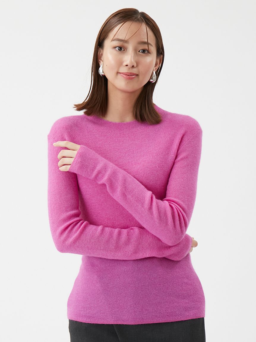 モヘヤ混ラメリブニットプルオーバー(ニット)｜トップス｜Mila Owen