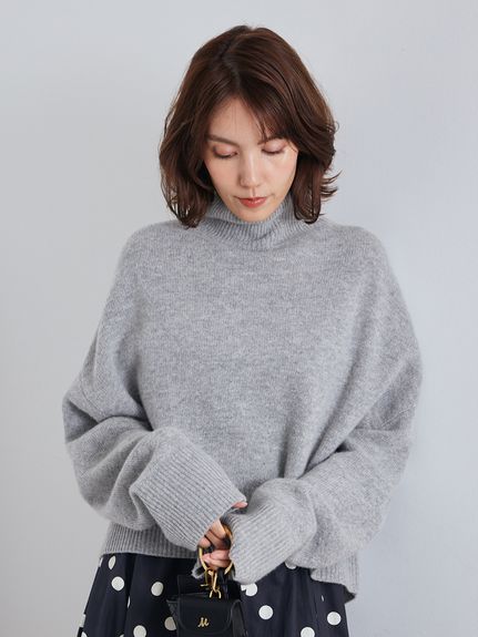 ウールカシミヤタートルネックニット(ニット)｜トップス｜Mila Owen