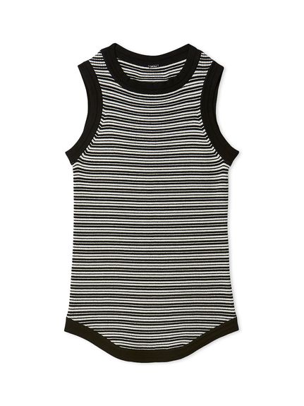 UVケアアメスリボーダータンク(BLK-0)