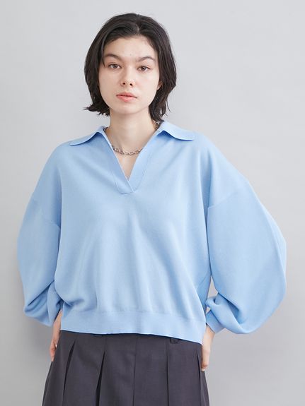 WEB限定カラー】シアーポロニット(ニット)｜トップス｜Mila Owen（ミラ