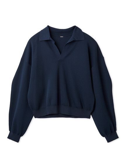 WEB限定カラー】シアーポロニット(ニット)｜トップス｜Mila Owen（ミラ