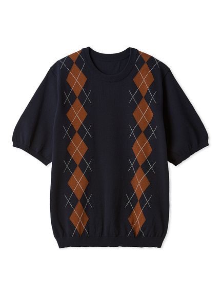 アーガイルニットトップス(ニット)｜トップス｜Mila Owen（ミラ