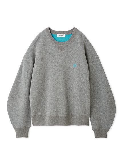 バイカラースウェットライクニット(ニット)｜トップス｜Mila Owen