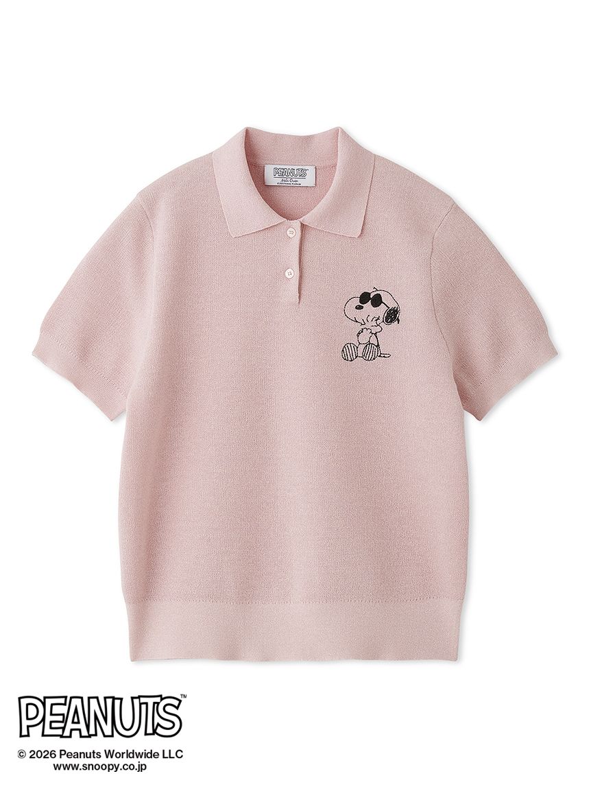 PEANUTS】刺繍ポロニットトップス(ニット)｜トップス｜Mila Owen（ミラ