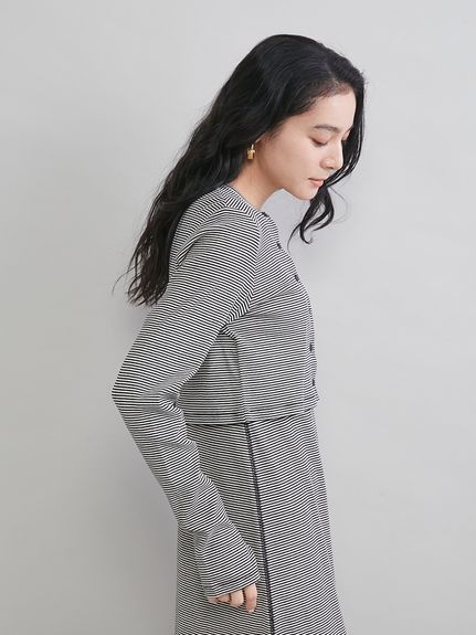 MILAOWEN ミラオーエン UVケアテレコボレロカーディガン UVケアテレコボレロカーディガン(カーディガン)｜トップス｜Mila Owen