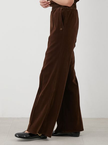 ⭐︎ayane⭐︎新品未使用⭐︎ブラウン バルーンパンツ ウエストゴム ayane ボンディングショートパンツ(N) | whispermusee