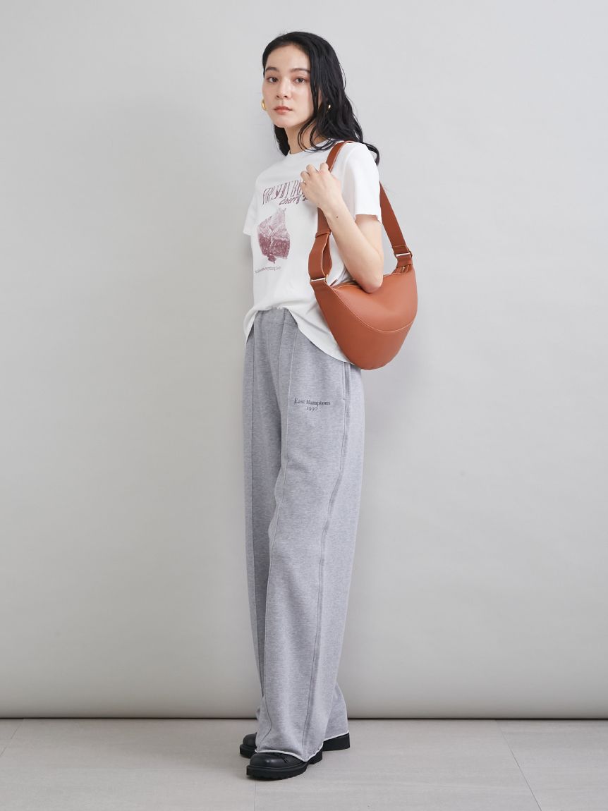 MILA PANTS】ストレートスエットパンツ(ワイドパンツ)｜パンツ｜Mila