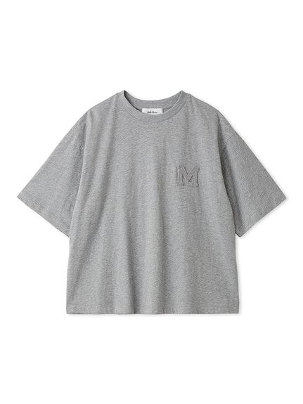 ミラオーウェン、Ｍロゴ2サイズハイラインTシャツ Mロゴ2サイズハイラインTシャツ(カットソー)｜トップス｜Mila