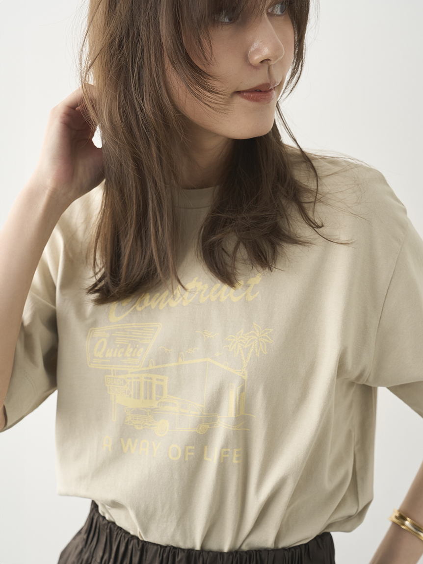 限定価格セール! グラフィックT(カットソー)|トップス|Mila Owen(ミラ 服&ファッション小物