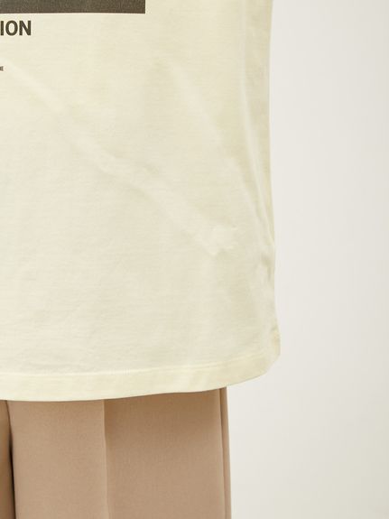 Mila Owen ミラオーエン　カットソー　白　1 グラフィックフォトTシャツ(Tシャツ)｜トップス｜Mila Owen