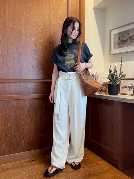 FOODモチーフグラフィックTシャツ(カットソー)｜トップス