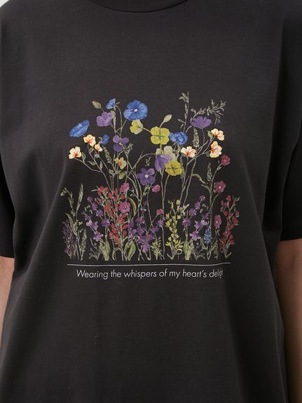 「ぐるりん」COMMEdesGARÇONS 花柄Tシャツ フラワーモチーフ ぐるりん様専用」COMMEdesGARÇONS 花柄Tシャツ フラワーモチーフ