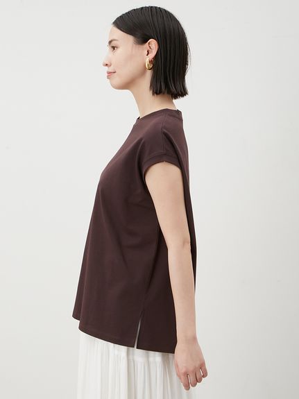 WEB限定カラー】ハイラインフレンチスリーブカットトップス