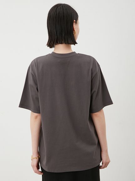 フラワーモチーフTシャツ フラワーモチーフフォトプリントTシャツ(Tシャツ)｜トップス