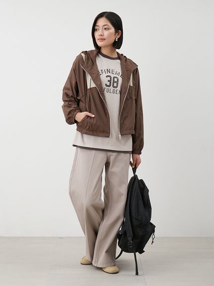 オーバーサイズプリントリンガーTシャツ(Tシャツ)｜トップス｜Mila