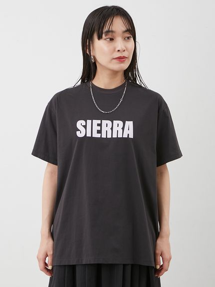 クルーネックグラフィックTシャツ(Tシャツ)｜トップス｜Mila
