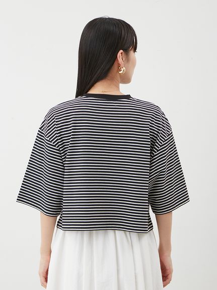 Mロゴ2サイズハイラインTシャツ(Tシャツ)｜トップス｜Mila Owen（ミラ