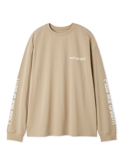 スリーブプリントグラフィックロンT(Tシャツ)｜トップス｜Mila Owen