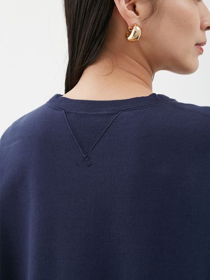 セットアップ対応】半袖コットンスウェットプルオーバー(プルオーバー