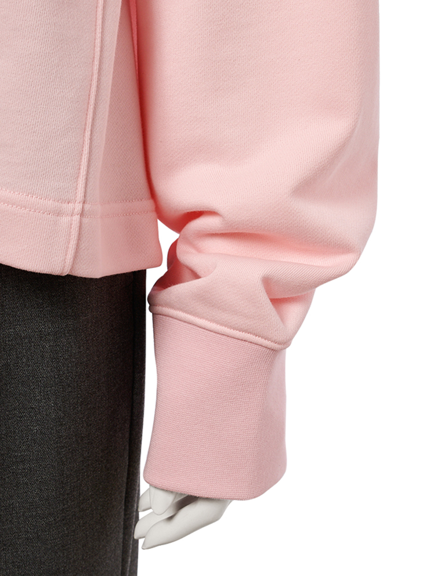 ショート丈ラガースウェットトップス(プルオーバー)｜トップス｜Mila