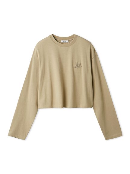 サガララメ刺繍ロンT(Tシャツ)｜トップス｜Mila Owen（ミラオーウェン