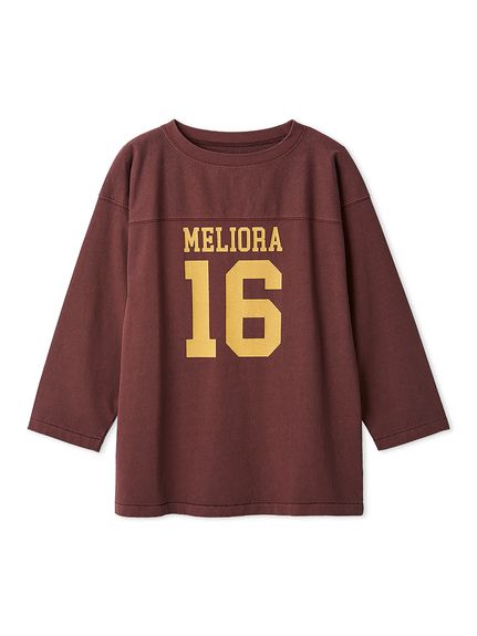 ヴィンテージライクフットボールTシャツ(Tシャツ)｜トップス｜Mila