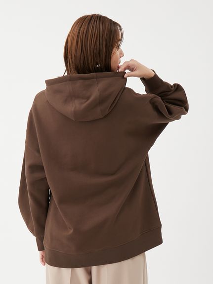 フォルムスリーブ裏起毛フーディー(プルオーバー)｜トップス｜Mila