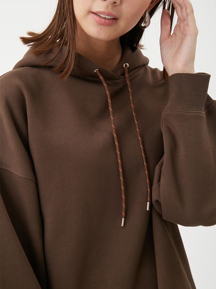 フォルムスリーブ裏起毛フーディー(プルオーバー)｜トップス｜Mila