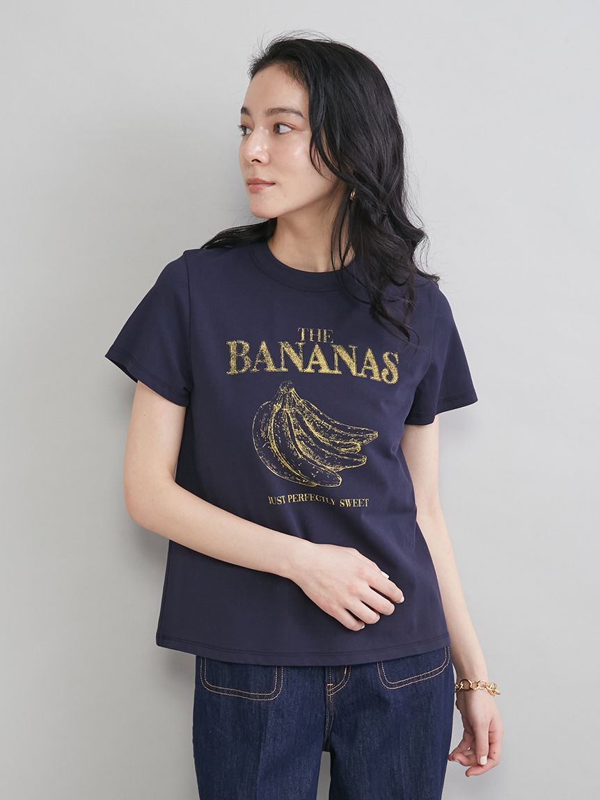 モチーフグラフィックTシャツ(Tシャツ)｜トップス｜Mila Owen（ミラ