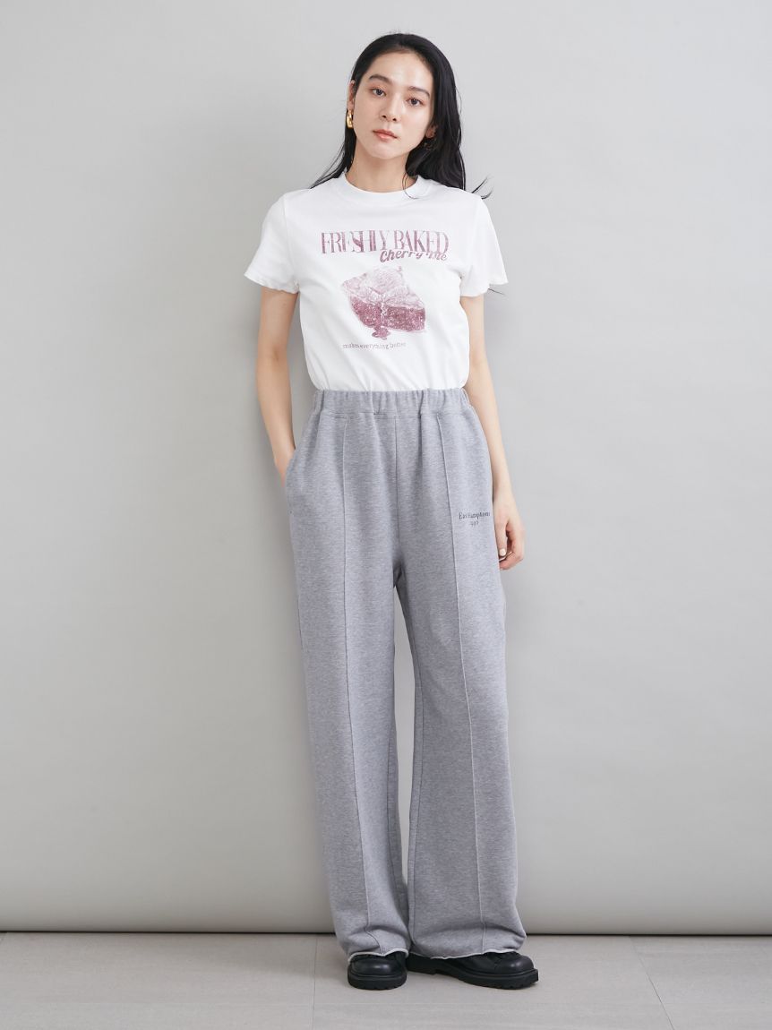 モチーフグラフィックTシャツ(Tシャツ)｜トップス｜Mila Owen（ミラ