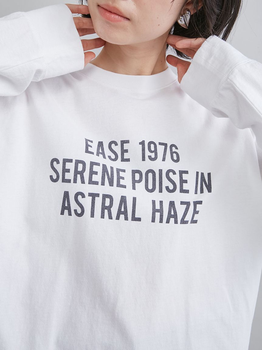 クロマティ様 割引品 3段ロゴグラフィックロングTシャツシャツ(ニット)｜トップス｜Mila