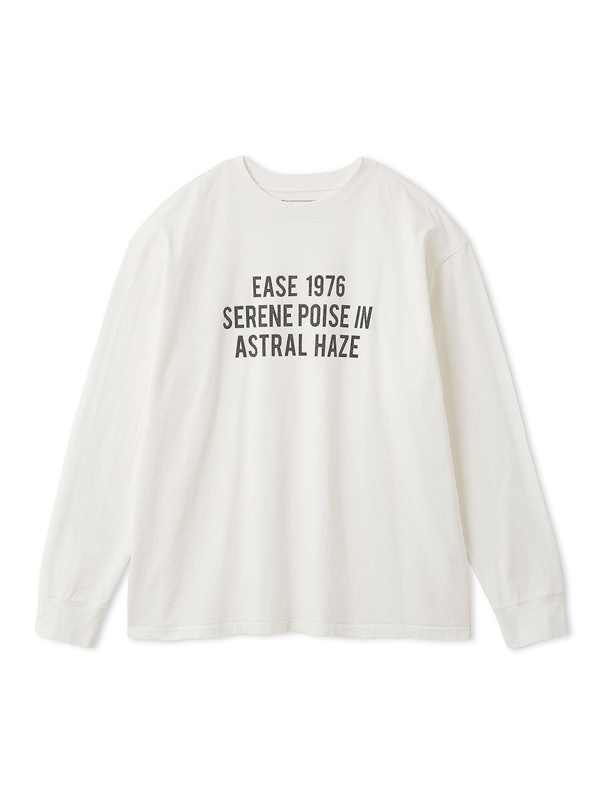 3段ロゴグラフィックロングTシャツシャツ(ニット)｜トップス｜Mila