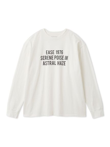 3段ロゴグラフィックロングTシャツシャツ(ニット)｜トップス｜Mila
