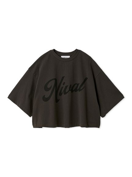 な*し様 KILIG リメイクブランド 短丈 ショート丈 カットソー 2way多 ショート丈ワイドグラフィックTシャツ(Tシャツ)｜トップス｜Mila Owen