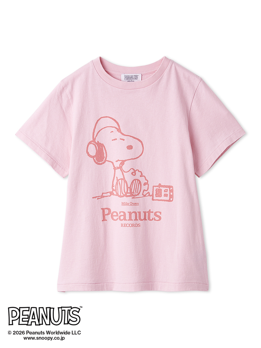 PEANUTS RECORDS】スヌーピーTシャツ(Tシャツ・カットソー)｜トップス