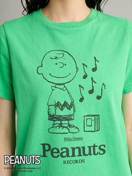 PEANUTS RECORDS】チャーリー・ブラウンTシャツ(ニット)｜トップス