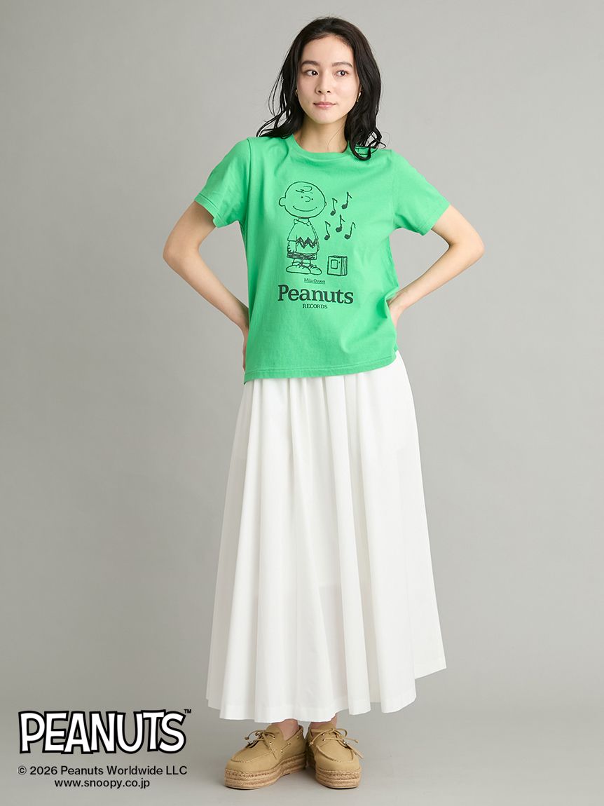 PEANUTS RECORDS】チャーリー・ブラウンTシャツ(ニット)｜トップス