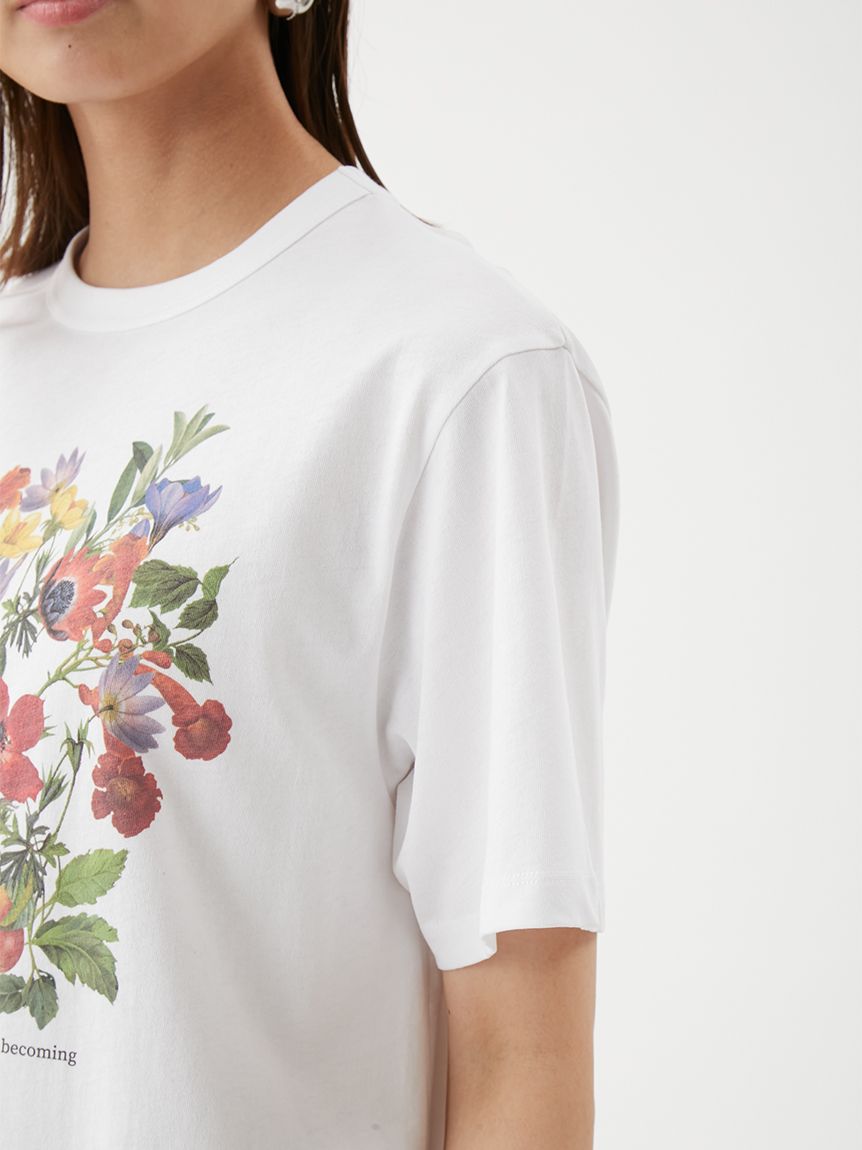 ボタニカルグラフィックTシャツ(Tシャツ)｜トップス｜Mila Owen（ミラ