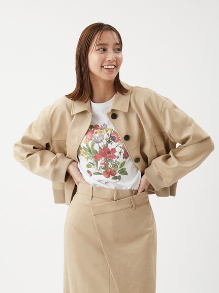 ボタニカルグラフィックTシャツ(Tシャツ)｜トップス｜Mila Owen（ミラ