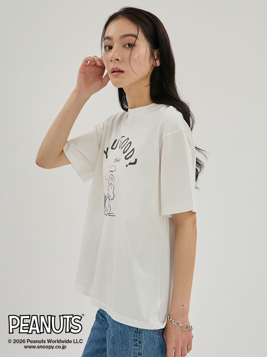 PEANUTS】グラフィックTシャツ(Tシャツ)｜トップス｜Mila Owen（ミラ
