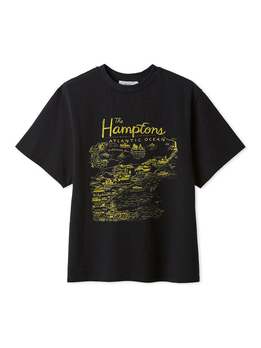 MapPatternグラフィックTシャツ(Tシャツ)｜トップス｜Mila Owen（ミラ