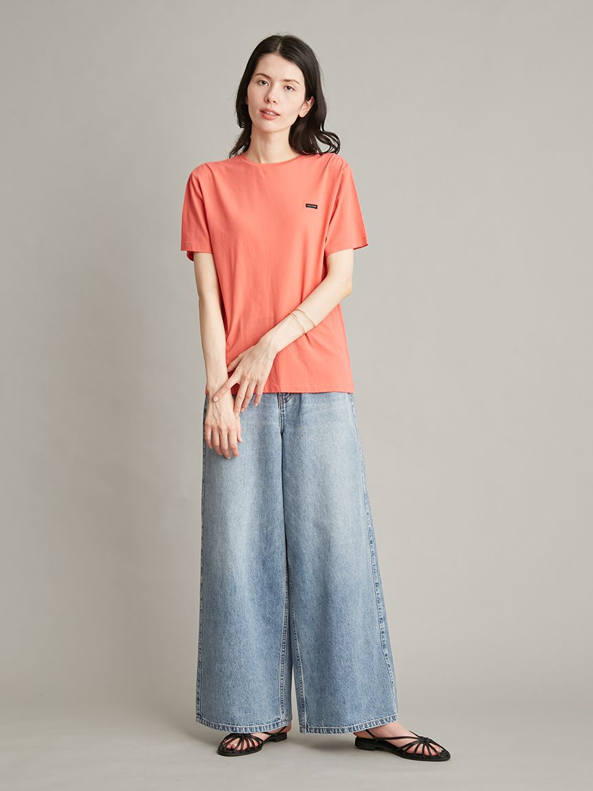 強撚天竺シアー半袖カットソー(Tシャツ)｜トップス｜Mila Owen（ミラ