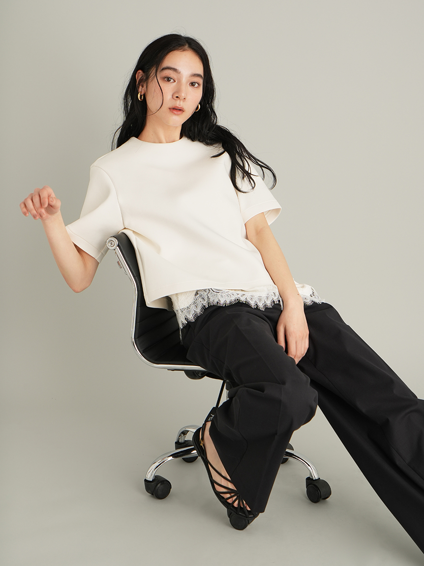 WEB限定カラー】キャミレイヤードダンボールTシャツ(Tシャツ