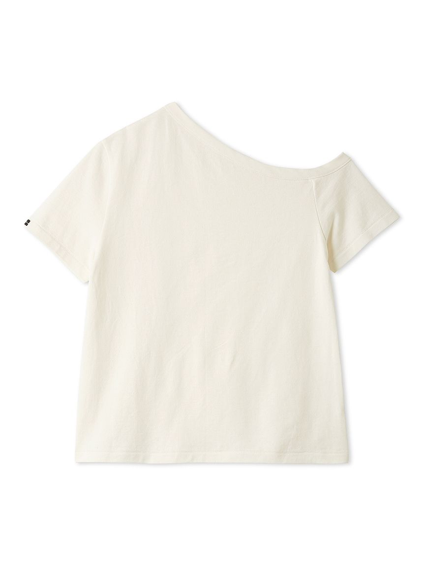アシンメトリーネックTシャツ(Tシャツ)｜トップス｜Mila Owen（ミラ