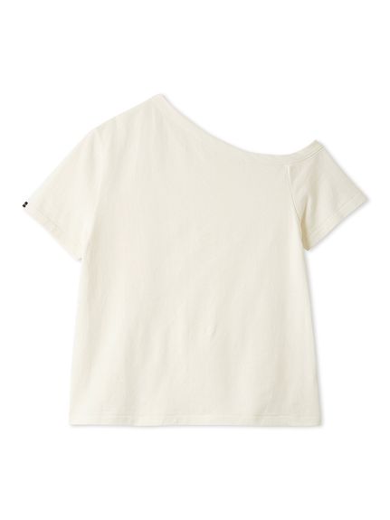 アシンメトリーネックTシャツ(Tシャツ)｜トップス｜Mila Owen（ミラ