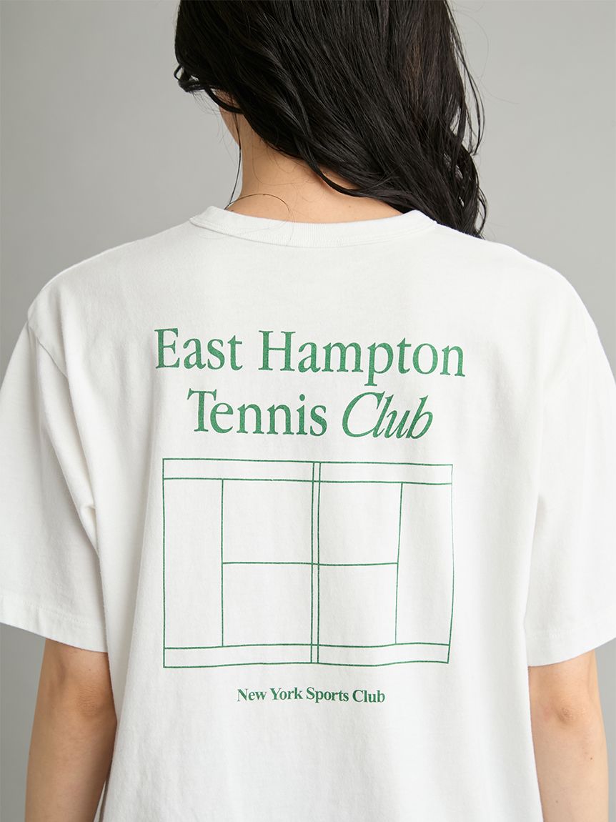 ティン⭐︎☆ TENNIS CLUBグラフィックTシャツ(Tシャツ)｜トップス｜Mila Owen