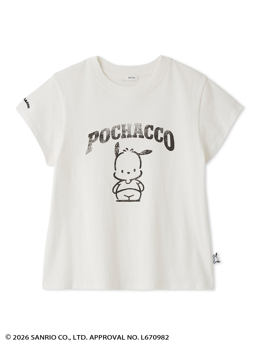 MASH SUMMER WEEK限定】【ポチャッコ】カレッジプリントコンパクトT
