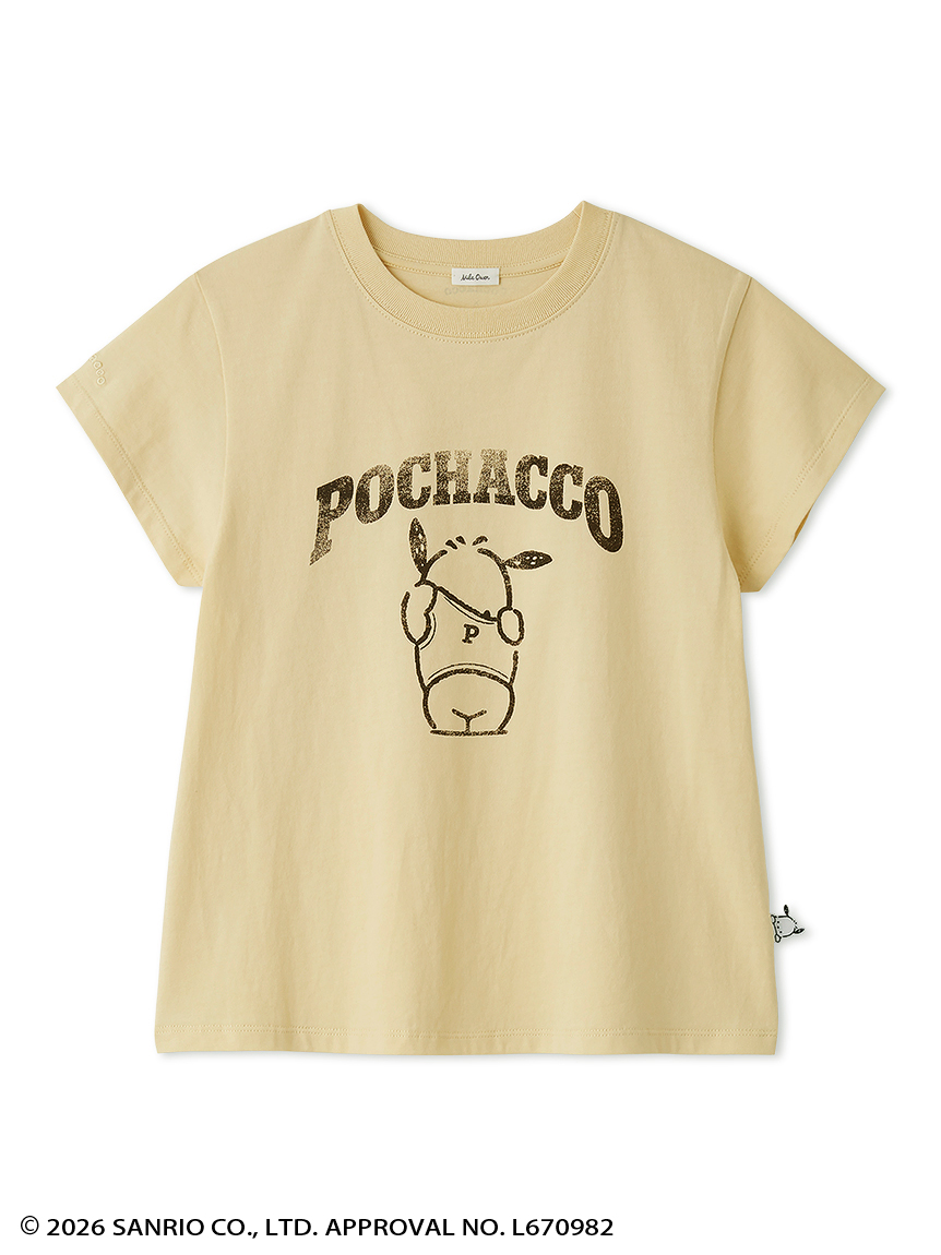 MASH SUMMER WEEK限定】【ポチャッコ】カレッジプリントコンパクトT