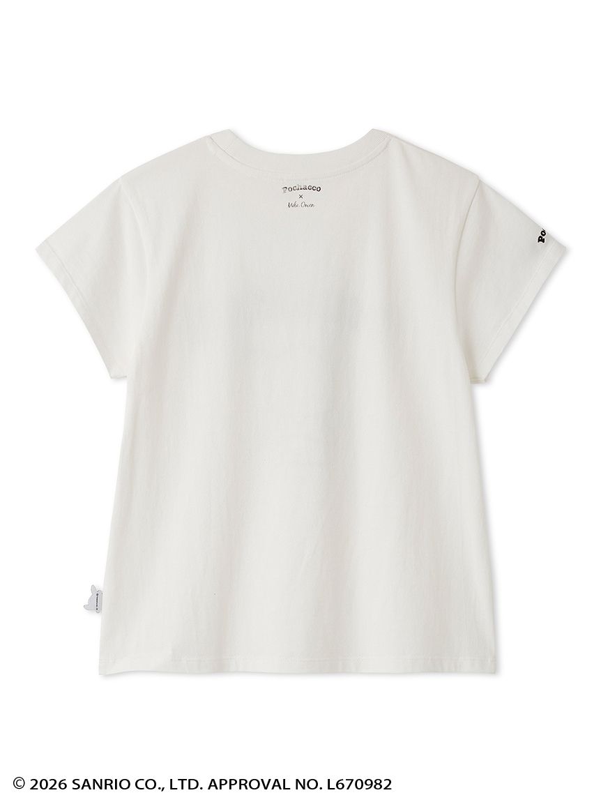 ポチャッコ】カレッジプリントコンパクトTシャツ(Tシャツ・カットソー