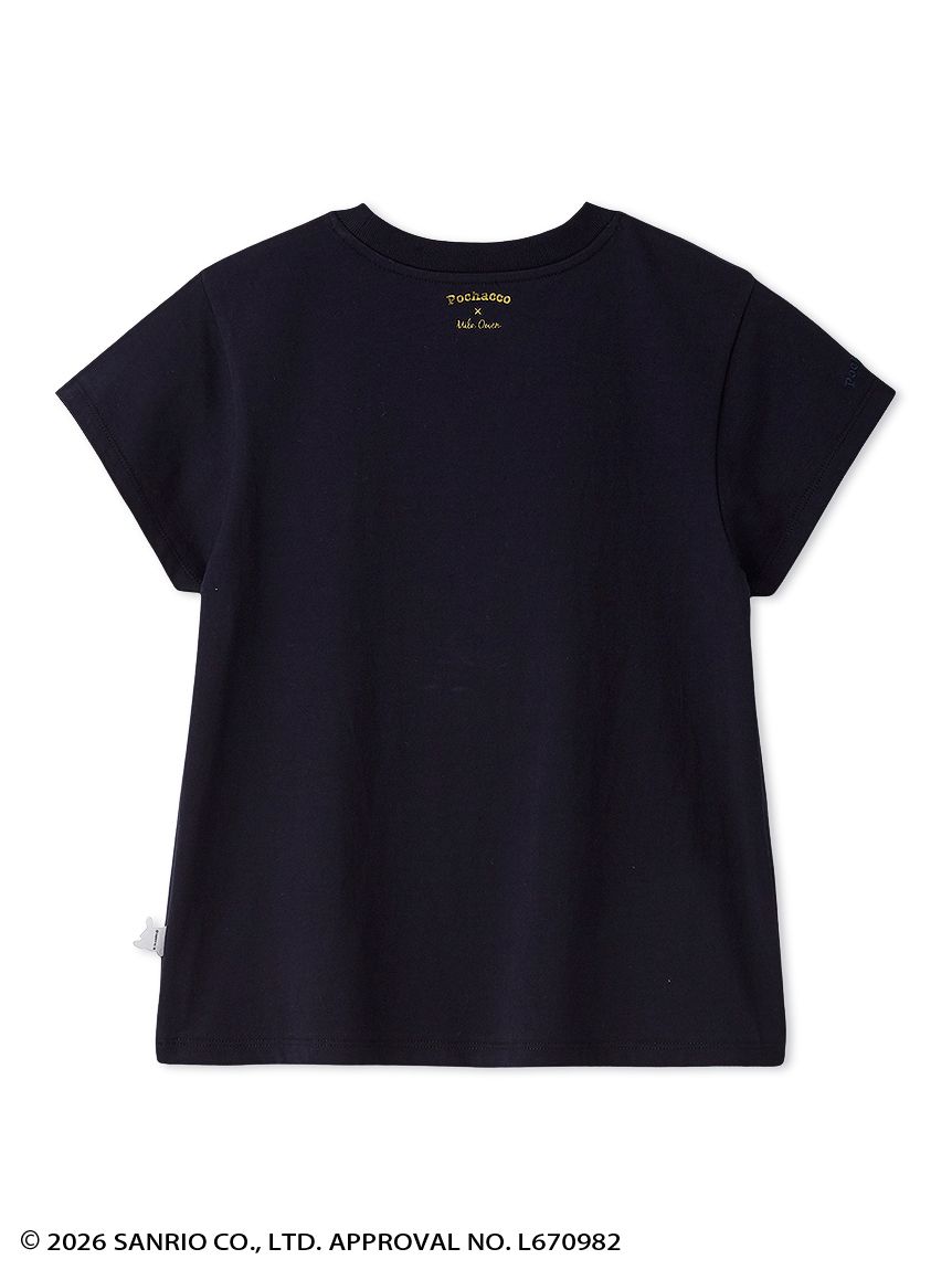 ポチャッコ】カレッジプリントコンパクトTシャツ(Tシャツ・カットソー